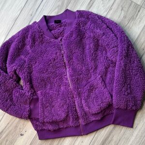 All in Motion Vibrant Purple Fleece Jacket